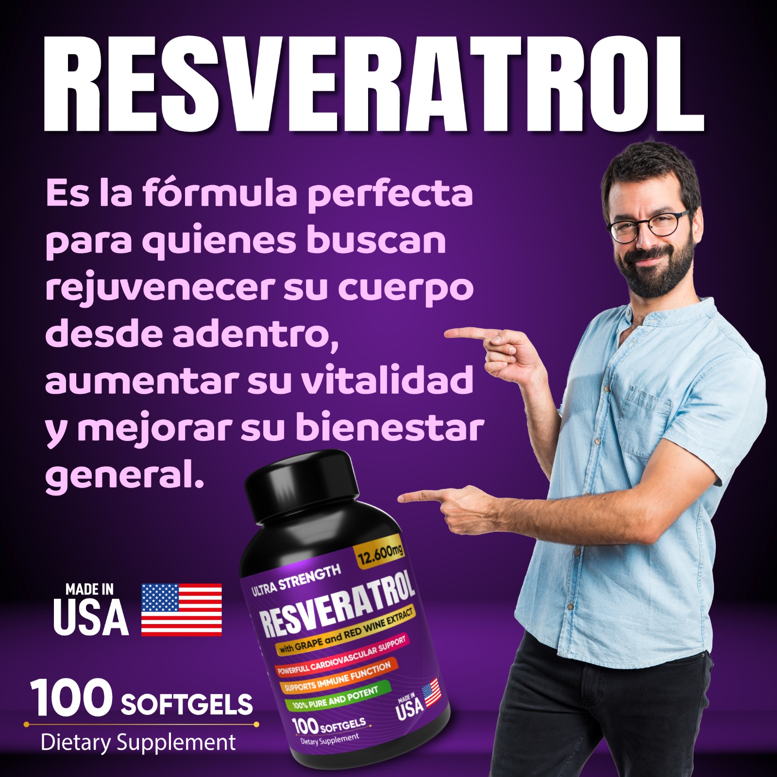 Miniatura 8 de Resveratrol X1 und